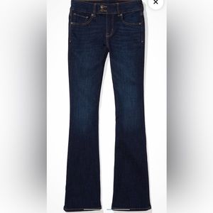American Eagle Next Level low Rise Kick Bootcut Jean 4 Long